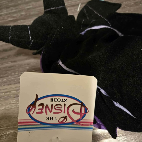 Disney Store Bean Bag Sleeping Beauty Maleficent Plush - Picture 2 of 3